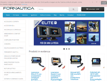 Tablet Screenshot of fornautica.com